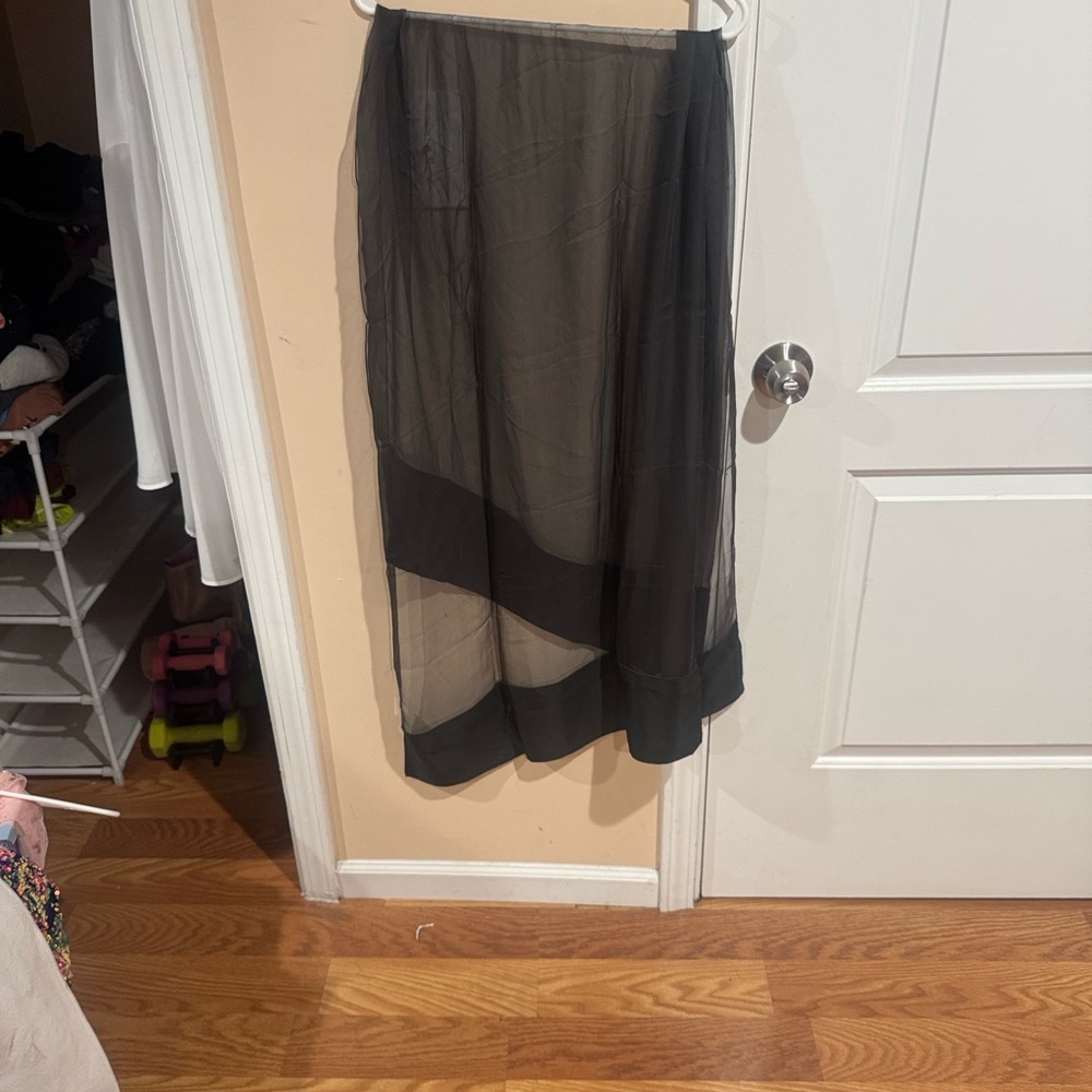 Taka Black Sheer Wrap